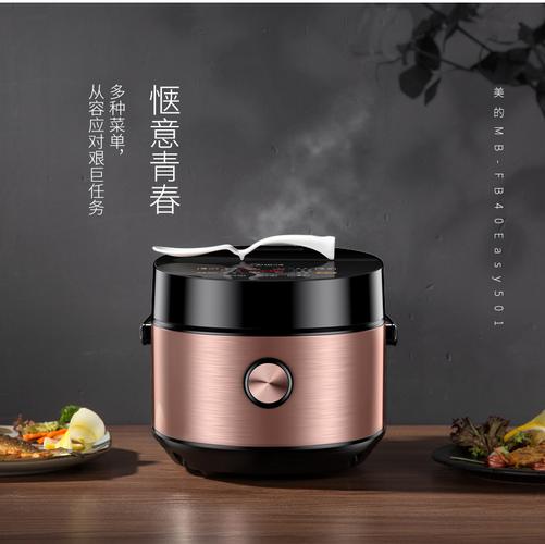 微压快煮防溢焖香 功能顶置触摸操控 匠铜圆灶釜内胆4l电饭锅智能 mb